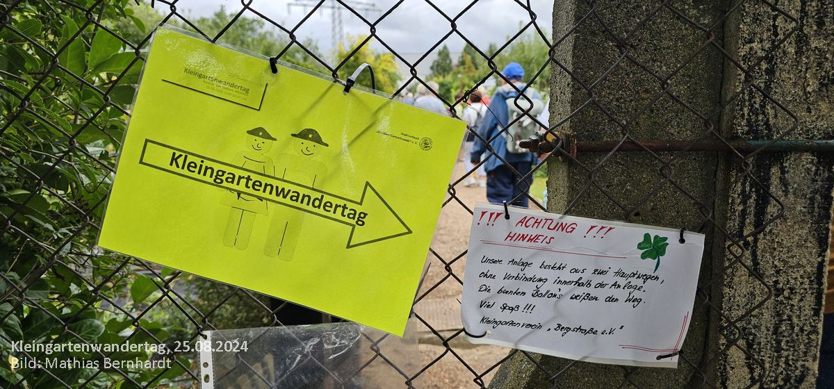 Dresdner Kleingartenwandertag 2024