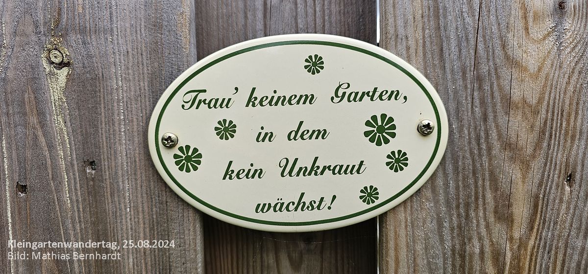 Dresdner Kleingartenwandertag 2024