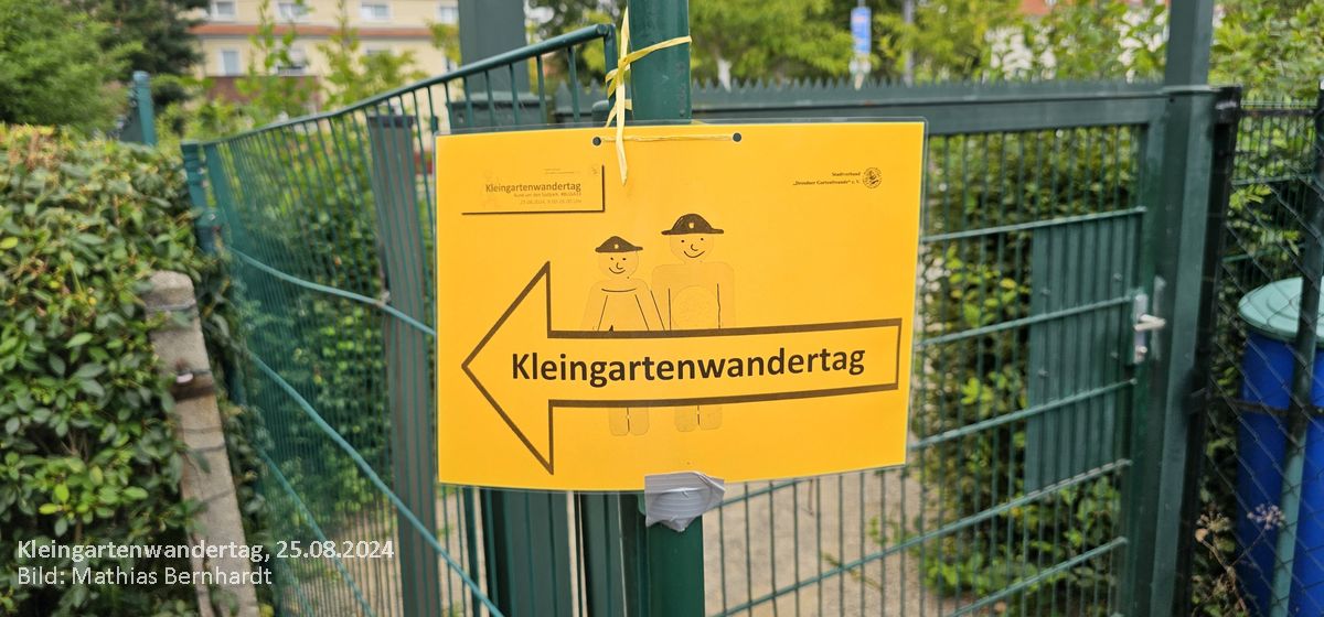 Dresdner Kleingartenwandertag 2024