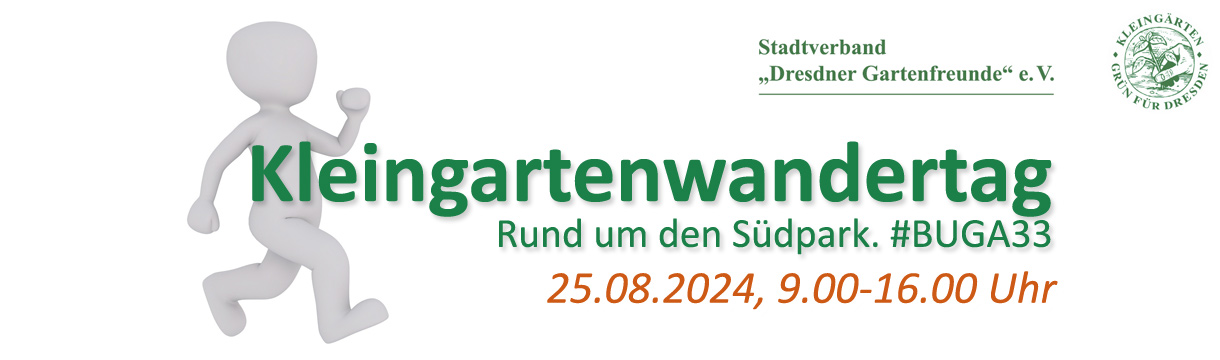 Kleingartenwandertag in Dresden