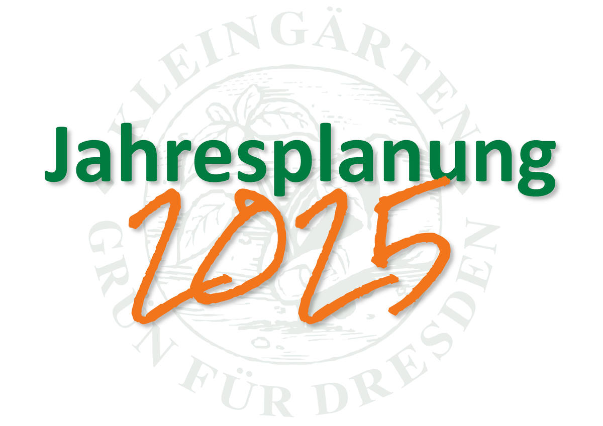 Arbeits- und Terminplan 2025 des Stadtverbandes