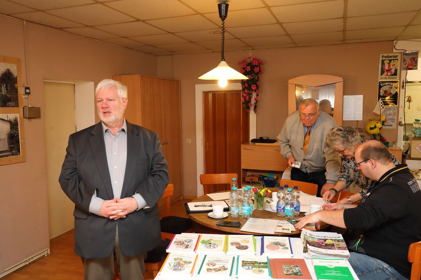 Frank Hoffmann spricht über die Rolle der Kleingärten zur Bundesgartenschau 2033